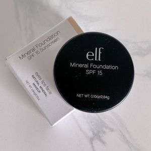 NWT elf Mineral Foundation Natural Makeup SPF 15
